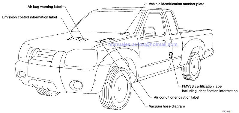 nissan frontier 2004 - manual de reparacion y mecanica