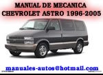 Chevrolet Astro Van 2003 Manual De Reparacion y Taller